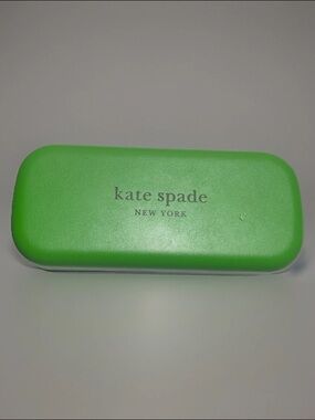 Kate Spade Green Black Hard Shell Case Brand New Discounted Has Scuff